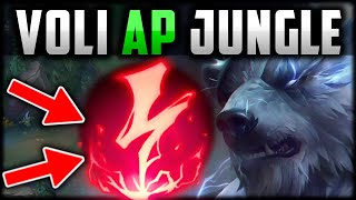 AP VOLIBEAR JUNGLE BIG AP SCALINGS😈 HUGE BURST x25 MEJ  Volibear Jungle League of Legends [upl. by Barnes]