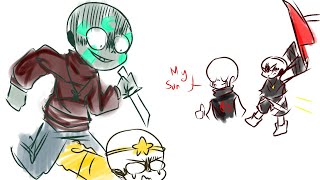 Hot Dog Meme  FtNightkillerKillermare Nightmare x Killer Cream Cross x Dream  Undertale Au [upl. by Oletta120]