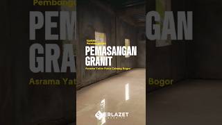 PEMASANGAN GRANIT ASRAMA YATIM PUTRA [upl. by Aikenahs]