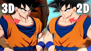 Making Dragon Ball FighterZ Look More 2D Shintani Shader [upl. by Ajnat]