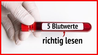 5 Blutwerte die du dringend kennen musst [upl. by Nosemaj992]