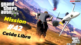 Grand Theft Auto V quotCaida Librequot 100 Gold Mission Gameplay at 1080p60fps amp No Commentry HD video [upl. by Enitsirc]