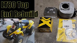 Suzuki LT80 Top End Rebuild [upl. by Lamhaj]