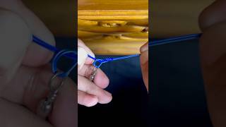 Swivel knot Tutorial Strong fishing knot hook shorts fishingtips [upl. by Natascha]