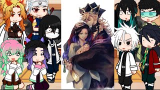 🌻Hashira React To Inosukes Family🌻 Demon Slayer  Gacha  memes [upl. by Engapmahc]