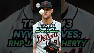 These are 4⃣ MOCK TRADES that would REVAMP the Yankees roster at the trade deadline👀yankees [upl. by Ettenan]