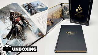 Artbook  UNBOXING  The Making of Assassins Creed Deluxe Edition [upl. by Lissak698]