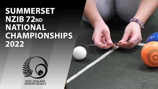 Open Pairs Final  Summerset NZIB Championships [upl. by Malkah]