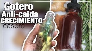 Gotero Para El Crecimiento del Cabello casero [upl. by Aniratac]