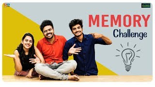 Memory Challenge FtBhavya Natasha amp Harshith Reddy  Kaasko  Tamada Media [upl. by Annerb478]