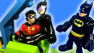 Imaginext Batman and Robin at the Toy Story 4 Carnival [upl. by Akiemahs]