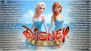 The Most Romantic Disney Songs 🍿 Walt Disney Songs Collection with Lyrics 2024 🍬 Disney Music [upl. by Firmin]