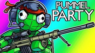 Pummel Party Funny Moments  1v1 Snipers Only On Rust [upl. by Droflim]