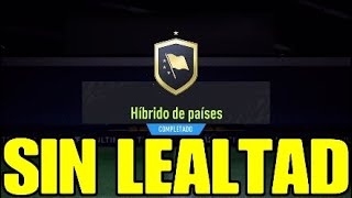 HÍBRIDO DE PAISES SIN LEALTAD FIFA 22 [upl. by Magavern]