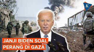 Biden Janji Terus Berupaya Akhiri Perang di Jalur Gaza [upl. by Constantia]