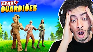 NOVOS GUARDIÕES DA GALÁXIA CHEGARAM NO FORTNITE [upl. by Finstad]