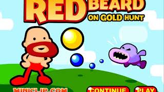 Red Beard 🧔 on Gold 🥇Hunt  Classic Adobe Flash Game [upl. by Katt]