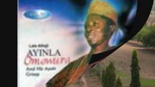 Ayinla Omowura Live playOlaonipekun audio [upl. by Reginnej79]