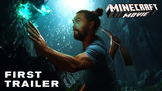 MINECRAFT The Movie – First Trailer 2025 Live Action Jason Momoa  Warner Bros [upl. by Elad384]