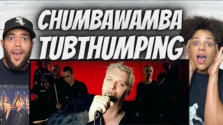 WHOA FIRS TTIME HEARING Chumbawamba  Tubthumping REACTION [upl. by Ayotahc]