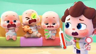 Ten Little Babies Got Sick  Baby Care  Nursery Rhymes amp Kids Songs  Yes Neo  BabyBus [upl. by Hezekiah]