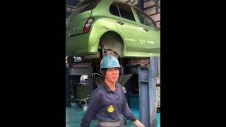 Removing Gasoline from Nissan Before Dismantling Car gasoline dismantling gas [upl. by Hardie]