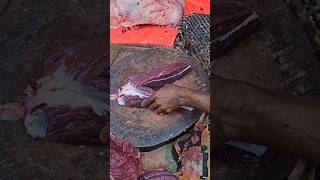 Most amazing deshi giant ox red meat butter smooth cutting skill Best beef cutting [upl. by Haduhey863]