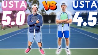 USTA 45 vs USTA 50 [upl. by Deena]