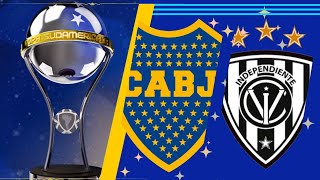 BOCA JUNIORS VS INDEPENDIENTE DEL VALLE [upl. by Otrebla]