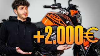 ACCESSORI e MODIFICHE della mia MOTO  KTM DUKE 690 [upl. by Juliette]