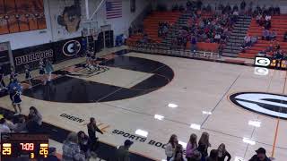 Green High School vs Archbishop Hoban High School Mens JV Basketball [upl. by Barcot]