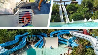 All Water Slides at Caneva Aquapark Italy GoPro POV [upl. by Ambler]