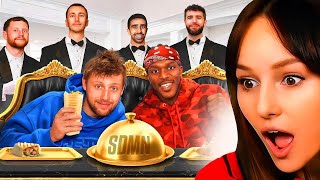 Freya Reacts to KSI amp W2S CONTROL THE SIDEMEN FOR A DAY [upl. by Weider120]