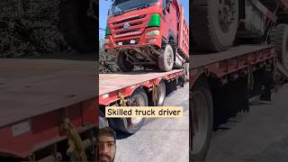 Skilled truck driver 💪🏿shorts [upl. by Airlie]