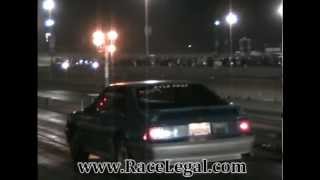 Fox Body Ford Mustang Drag Racing Racelegalcom 11162012 [upl. by Nnaarual]