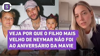 Filho de NEYMAR não foi ao aniversário de 1 ano de MAVIE Carol Dantas mãe de Davi EXPLICA motivo [upl. by Nuaj217]