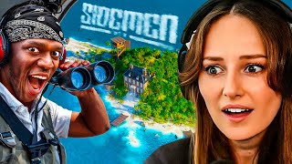 Freya Reacts to SIDEMEN ULTIMATE HIDE amp SEEK ON AN ISLAND VS 40 YOUTUBERS [upl. by Coben]