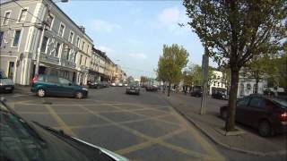 Driving around Thurles Co Tipperary Ireland [upl. by Annatnom585]