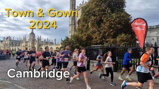 Cambridge Town amp Gown 10k Kings College Highlights and University Scenery [upl. by Ellenwahs83]