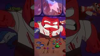 Anger panic attack Inside out 2 Animation shorts animation memes [upl. by Luhe]