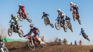 Best of 2 Stroke Action 💥 MX125 Motocross Montearagón 2023 by Jaume Soler [upl. by Glen444]