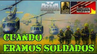 ArmA 2  UNSUNG Cuando Eramos Soldados  Vietnam MOD 1080p Max Settings PC Game Simulator [upl. by Ahsrav395]