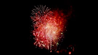 Bellevue Washington Fireworks Seattle Area 2021 4K UHD [upl. by Anaujik]