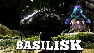 Taming A Basilisk  Ark Survival Evolved  Aberration [upl. by Phyl]