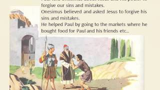 The Bible Story of Philemon and Onesimus [upl. by Tletski]