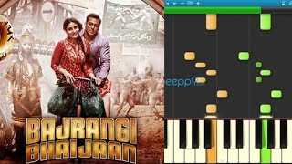 Tu Chahiye Bajrangi Bhaijaan  Keyboard  Piano Tutorial  Part 1 [upl. by Eynttirb]