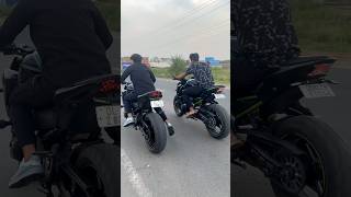 Z800 vs z900 drug race 😳 youtubeshorts z900 rider kawasaki shots [upl. by Rolanda]