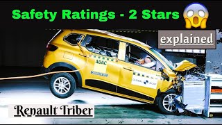 Global NCAP Rating Renault Triber 2024  Scored Only 2 Stars  Explaned  Renault Triber Crash Test [upl. by Lura]