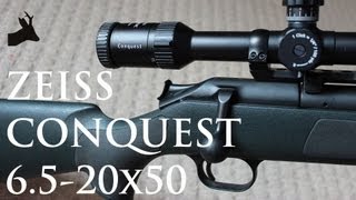 New scope for Blaser R93  Zeiss Conquest 6520x50 RoeStalkers gear review [upl. by Sedgewick]