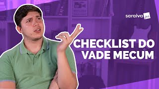 Checklist para escolher o seu Vade Mecum [upl. by Aitahs]